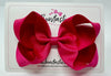 4.5 Inch Bow - Azalea