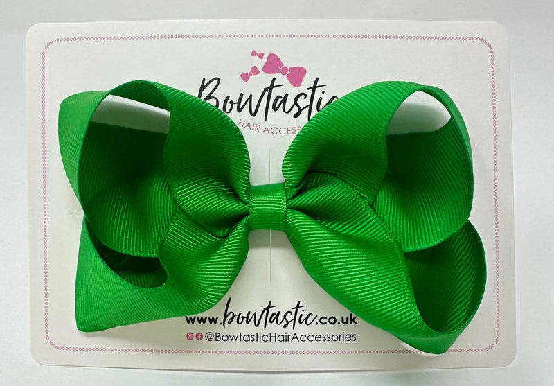 4.5 Inch Bow - Emerald Green