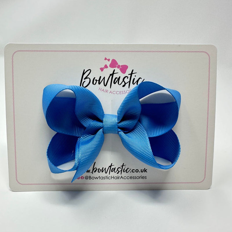 3.5 Inch Bow - Porcelain Blue