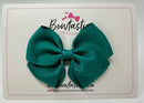 3.5 Inch Flat Bow - Jade Green