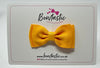 3 Inch Flat Double Bow - Dandelion