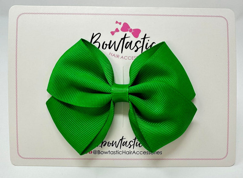 3.5 Inch Flat Bow - Emerald Green