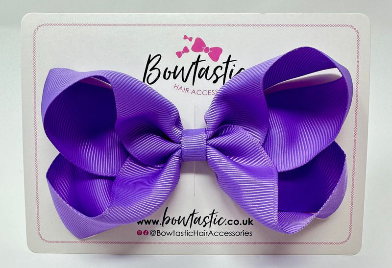 4.5 Inch Bow - Grape