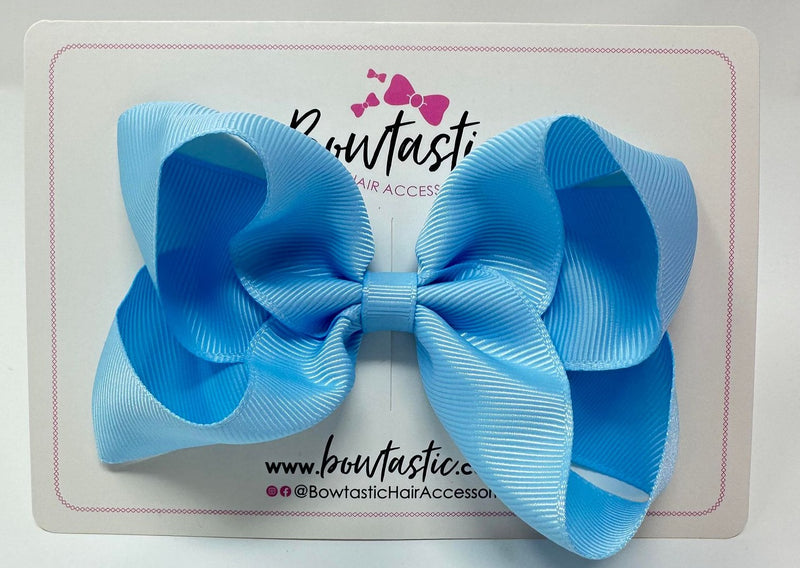 4.5 Inch Bow - Blue Mist