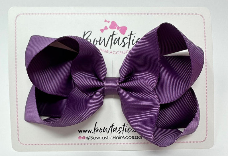 4.5 Inch Bow - Plum