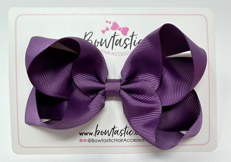 4.5 Inch Bow - Amethyst