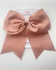7 Inch Cheer Bow - Natural