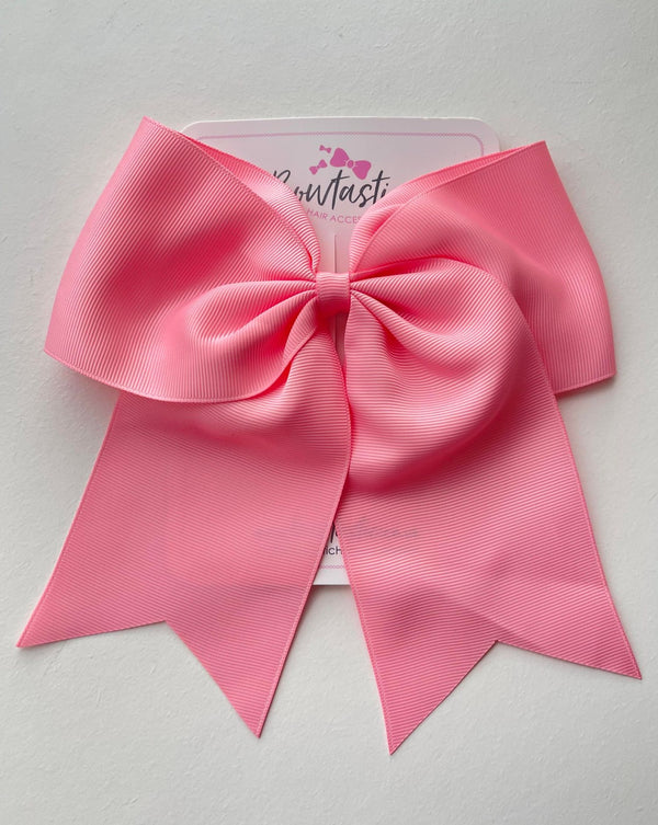 7 Inch Cheer Bow - Pink
