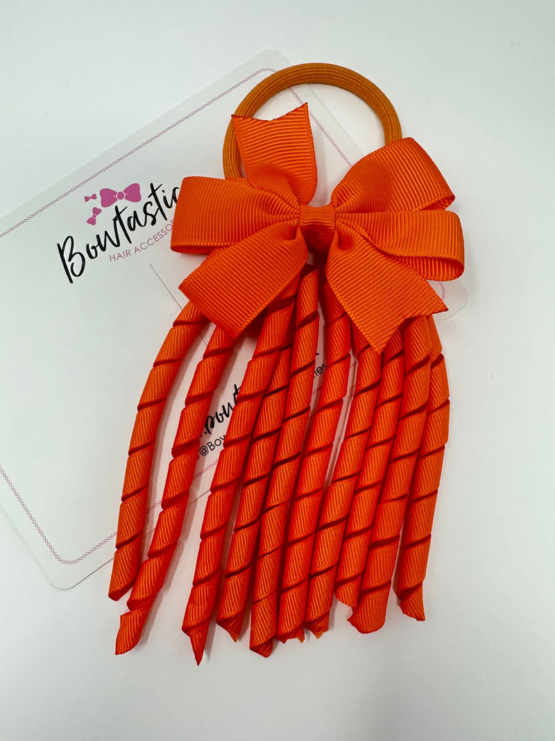 3 Inch Pinwheel Corker Bobble - Russet Orange