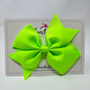 5 Inch Flat Bow - Key Lime