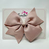 5 Inch Flat Bow - Antique Mauve