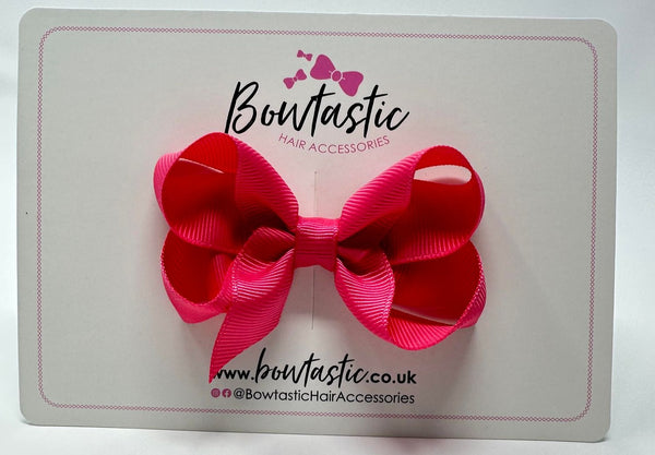 3 Inch Bow - Virtual Pink