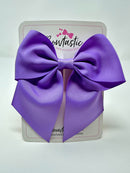 5 Inch Cheer Bow - Hyacinth