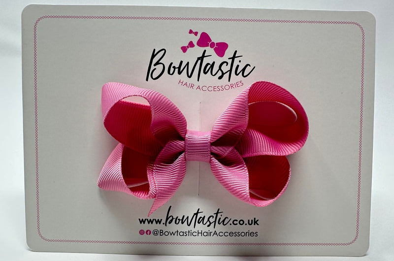 3 Inch Bow - Wild Rose