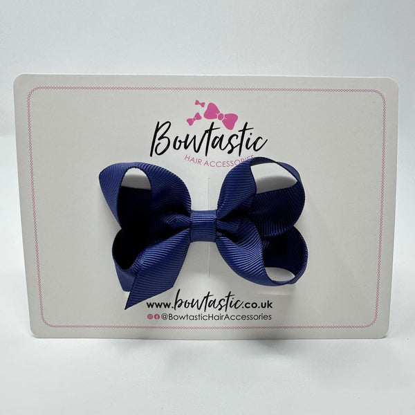 3 Inch Bow - Ink Blue