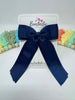 4.5 Inch Tail Bow - Navy