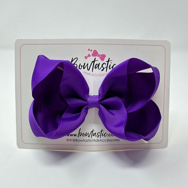 4.5 Inch Bow - Purple