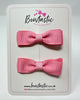 2.75 Inch Flat Bow - Peony - 2 Pack