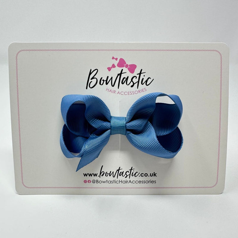 3 Inch Bow - Antique Blue