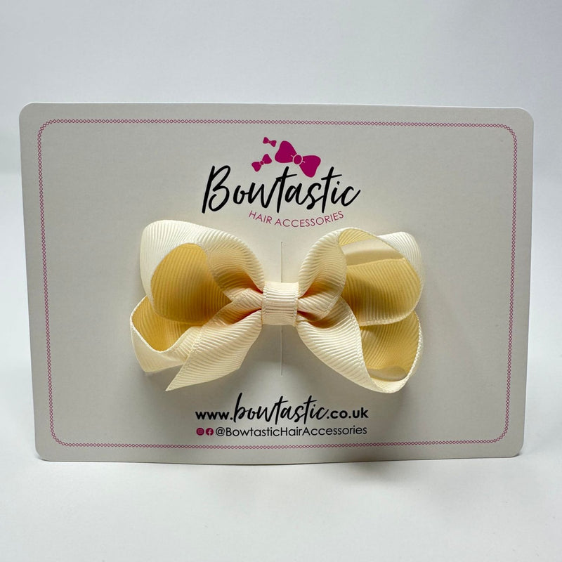 3 Inch Bow - Cream