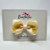 3 Inch Bow - Cream