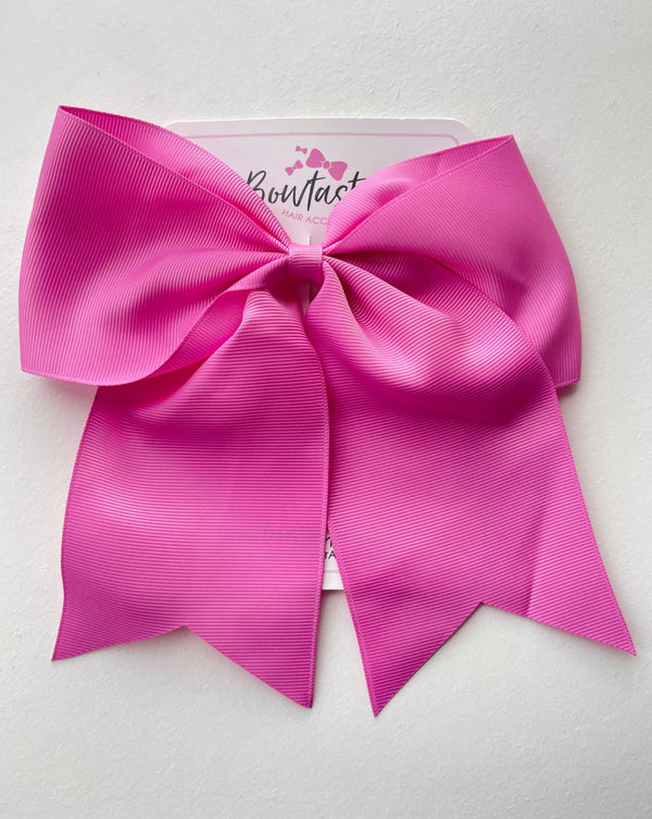 7 Inch Cheer Bow - Rose Bloom