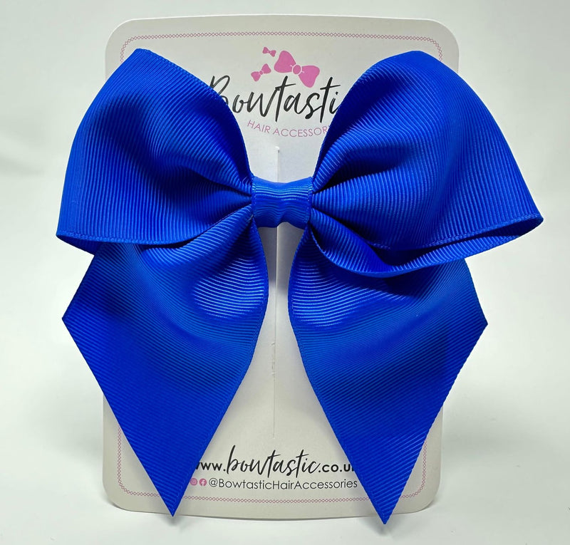 5 Inch Cheer Bow - Electric Blue