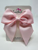 5 Inch Cheer Bow - Powder Pink