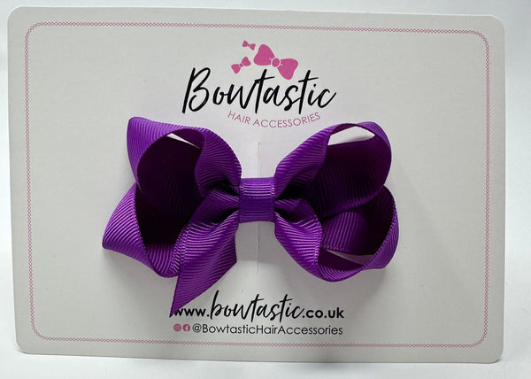 3 Inch Bow - Ultra Violet