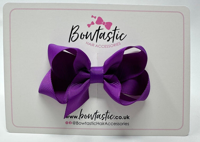 3 Inch Bow - Ultra Violet