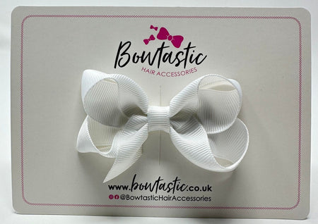 3 Inch Bow - White