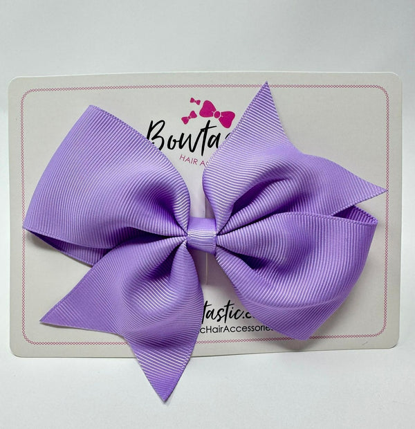 5 Inch Flat Bow - Light Orchid