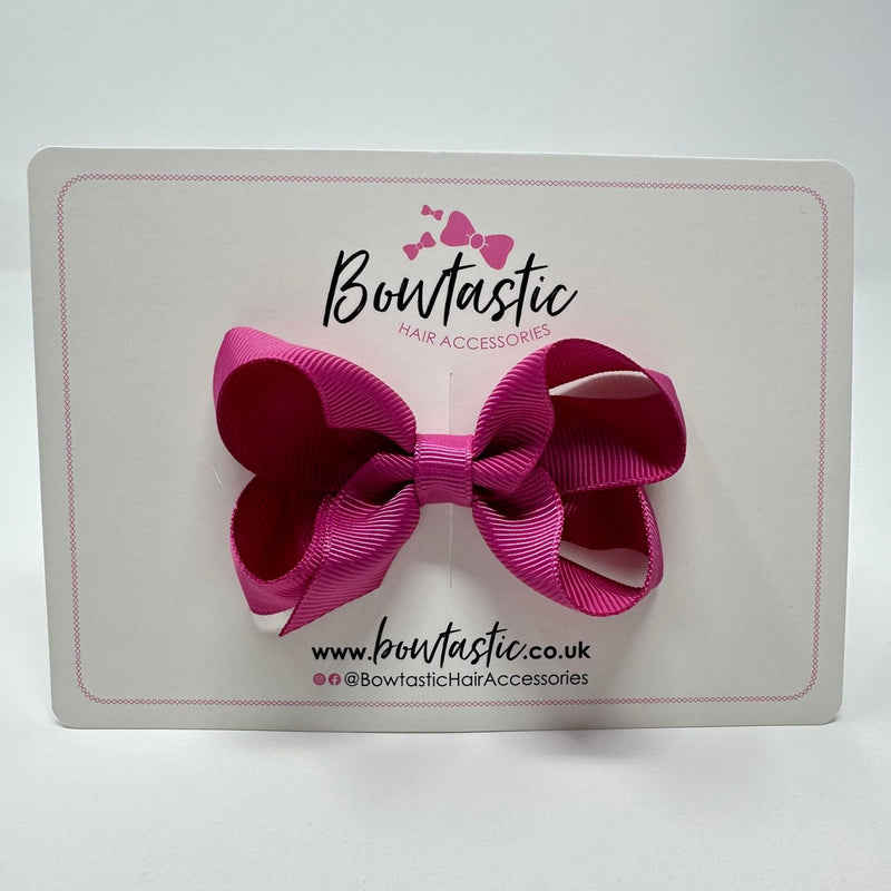 3 Inch Bow - Raspberry Rose