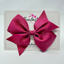 5 Inch Flat Bow - Victorian Rose