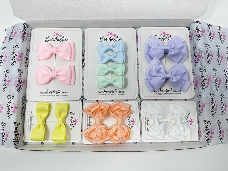 Bow Bundle - 14 x Bows - Spring Pastels