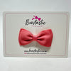3 Inch Flat Double Bow - Dusty Rose