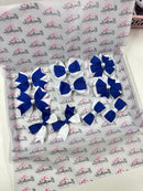 School Bundle - Matching Pairs - Clips & Bobbles - Cobalt & White