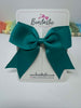 4.5 Inch Tail Bow - Jade Green