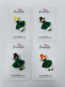 Novelty Bow - Fairy - Forest Green