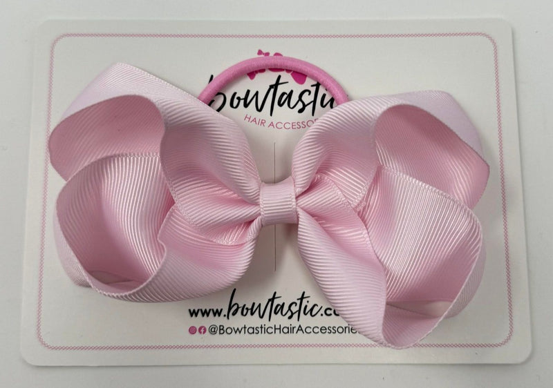 4.5 Inch Bow Bobble - Icy Pink