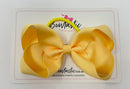 4.5 Inch Bow Bobble - Chamois