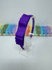 4 Inch Layer Ribbon Alice Band - Purple