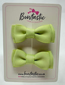1.75 Inch Bows - Lime Juice - 2 Pack