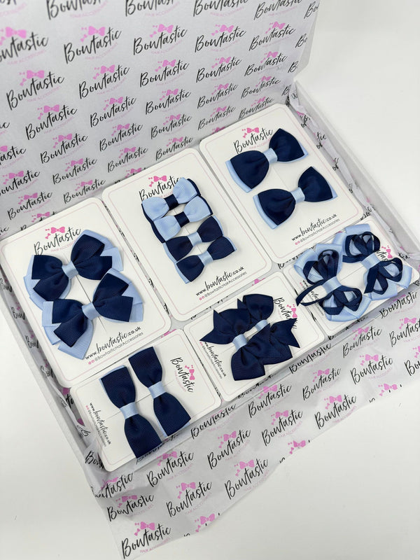 School Bundle - Navy & Bluebell - 14 Pack