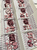 Surprise School Bundle - Burgundy Gingham - 5 Items