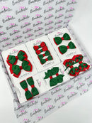 School Bundle - Forest Green & Red - 14 Pack - Backing Cards Not Included
