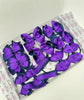 School Bundle - 5 Matching Pairs - Purple & Navy - Bobbles
