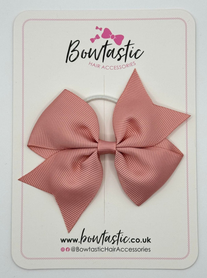 3.5 Inch Flat Bow Thin Elastic - Sweet Nectar