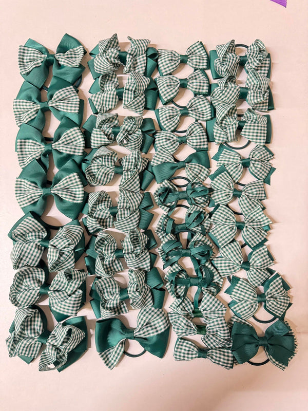 End of Line - Green Gingham - 35 Items