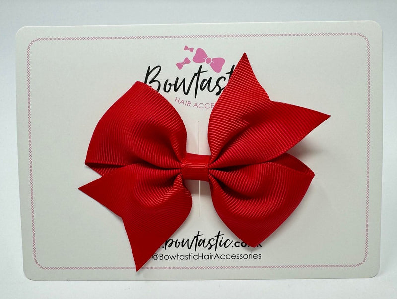 3.5 Inch Flat Bow - Red